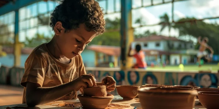Lugar de criança é na escola